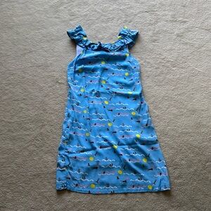 Women’s Larke print dress with ruffle neckline Size XSP